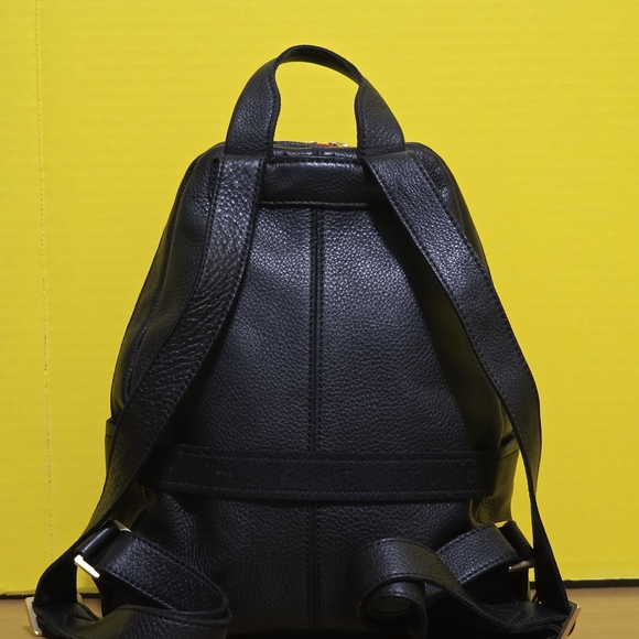 !!2PCS!! Hammitt Black and Gold Backpack with 110 North Wallet - Picture 6 of 12